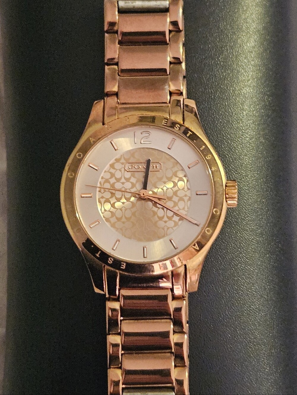 COACH WATCH, COACH MENS WATCH, ROSE GOLD WATCH, Designer Watch